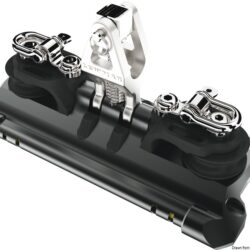 Carrello randa 2 supporto verticale pulegge rinvio con arric